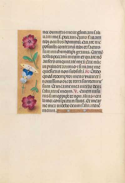 Stundenbuch der Königin Isabella der Katholischen, Königin von Spanien: Fol. 231v, um 1500 von Master of the First Prayerbook of Maximillian