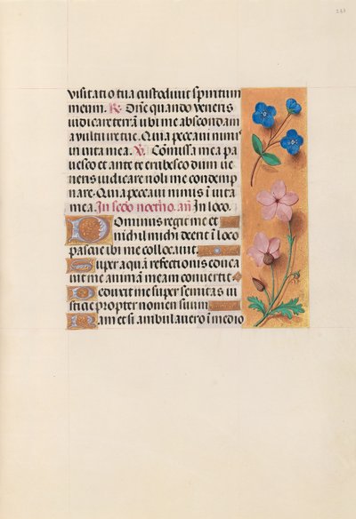 Stundenbuch der Königin Isabella der Katholischen, Königin von Spanien: Fol. 233r von Master of the First Prayerbook of Maximillian