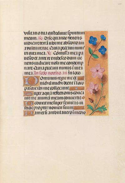 Stundenbuch der Königin Isabella der Katholischen, Königin von Spanien: Fol. 233r, ca. 1500 von Master of the First Prayerbook of Maximillian