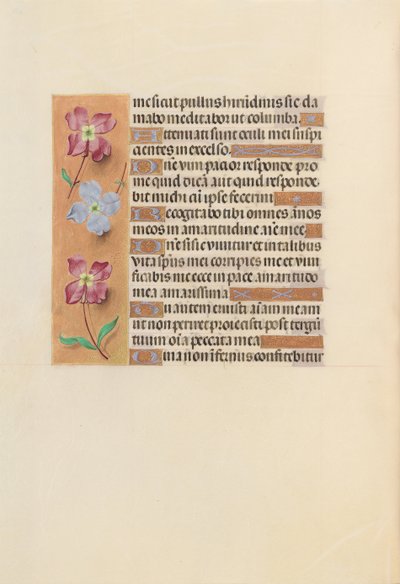 Stunden der Königin Isabella der Katholischen, Königin von Spanien: Fol. 251v, ca. 1500 von Master of the First Prayerbook of Maximillian