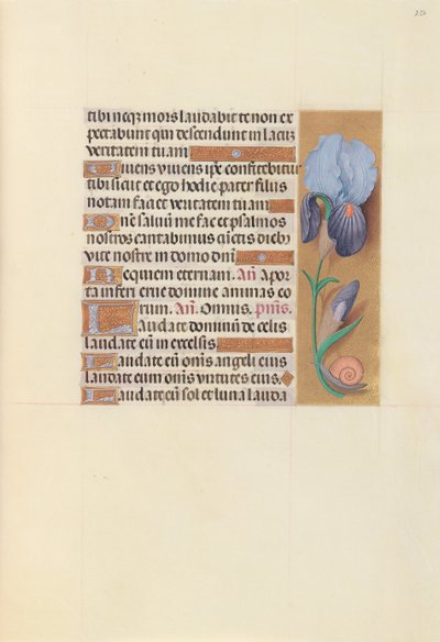 Stundenbuch der Königin Isabella der Katholischen, Königin von Spanien: Fol. 252r, ca. 1500 von Master of the First Prayerbook of Maximillian