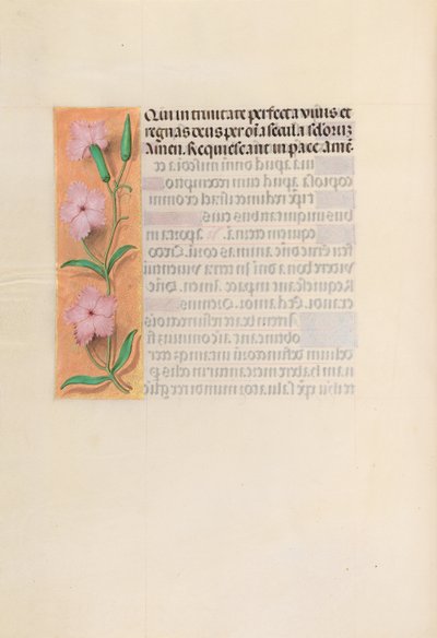 Stundenbuch der Königin Isabella der Katholischen, Königin von Spanien: Fol. 256v, Jungfrau und Kind, ca. 1500 von Master of the First Prayerbook of Maximillian