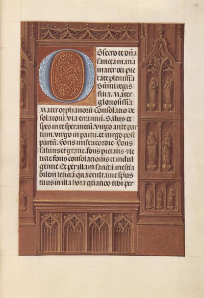 Stundenbuch der Königin Isabella der Katholischen, Königin von Spanien: Fol. 258r, ca. 1500 von Master of the First Prayerbook of Maximillian