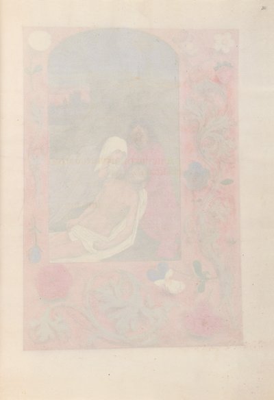 Stundenbuch der Königin Isabella der Katholischen, Königin von Spanien: Fol. 261r, ca. 1500 von Master of the First Prayerbook of Maximillian