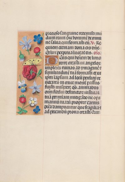 Stundenbuch der Königin Isabella der Katholischen, Königin von Spanien: Fol. 29v, ca. 1500 von Master of the First Prayerbook of Maximillian