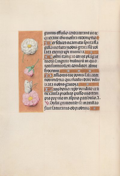 Stundenbuch der Königin Isabella der Katholischen, Königin von Spanien: Fol. 58v, ca. 1500 von Master of the First Prayerbook of Maximillian