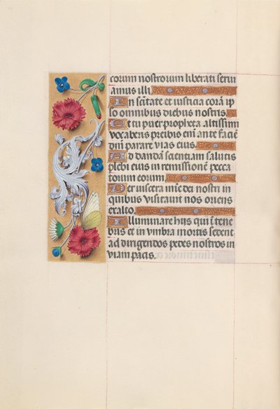 Stundenbuch der Königin Isabella die Katholische, Königin von Spanien: Fol. 59v, um 1500 von Master of the First Prayerbook of Maximillian