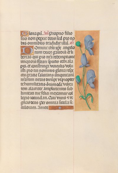 Stundenbuch der Königin Isabella der Katholischen, Königin von Spanien: Fol. 60r von Master of the First Prayerbook of Maximillian