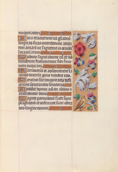 Stunden der Königin Isabella der Katholischen, Königin von Spanien: Fol. 64r, ca. 1500 von Master of the First Prayerbook of Maximillian