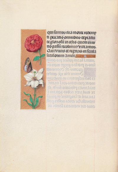 Stundenbuch der Königin Isabella der Katholischen, Königin von Spanien: Fol. 76v, ca. 1500 von Master of the First Prayerbook of Maximillian