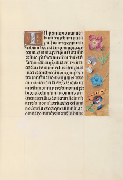 Stundenbuch der Königin Isabella die Katholische, Königin von Spanien: Fol. 93r von Master of the First Prayerbook of Maximillian