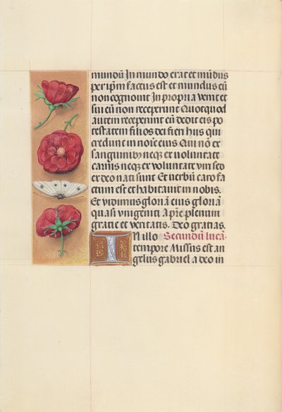 Stundenbuch der Königin Isabella der Katholischen, Königin von Spanien: Fol. 93v, ca. 1500 von Master of the First Prayerbook of Maximillian