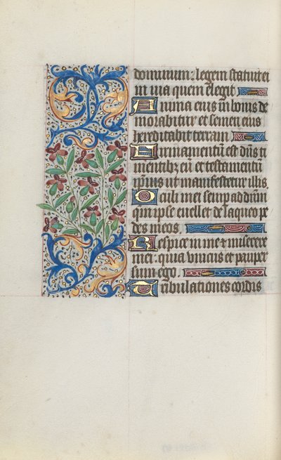 Stundenbuch Gebrauch von Rouen: fol. 119v, ca. 1470 von Master of the Geneva Latini