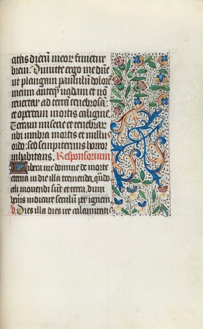 Stundenbuch Gebrauch von Rouen: fol. 133r, ca. 1470 von Master of the Geneva Latini