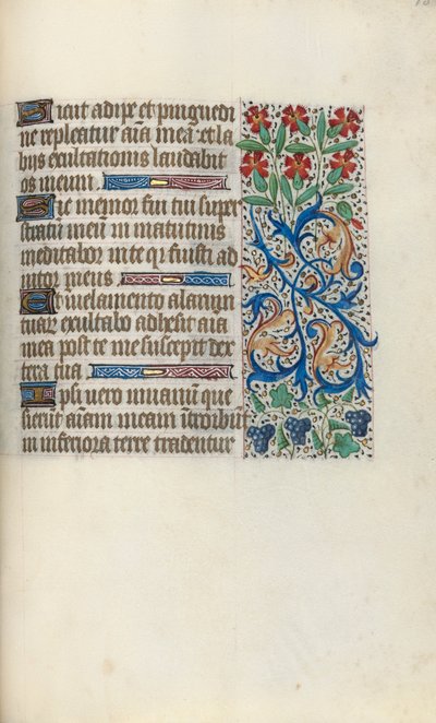 Stundenbuch Gebrauch von Rouen: fol. 138r, um 1470 von Master of the Geneva Latini