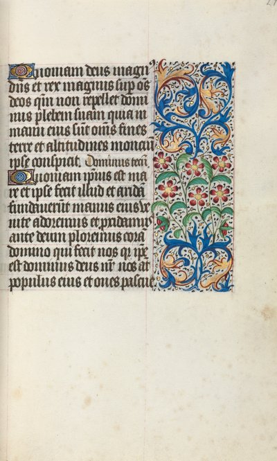 Stundenbuch Gebrauch von Rouen: fol. 29r von Master of the Geneva Latini