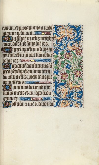 Stundenbuch Gebrauch von Rouen: fol. 58r, um 1470 von Master of the Geneva Latini