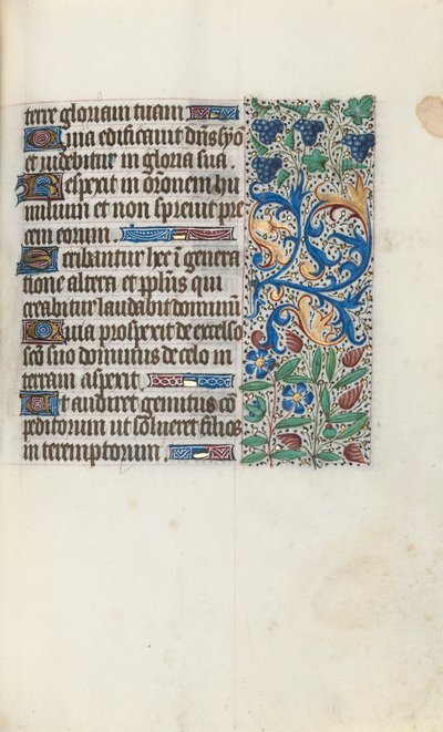 Stundenbuch Gebrauch von Rouen: fol. 89r, ca. 1470 von Master of the Geneva Latini