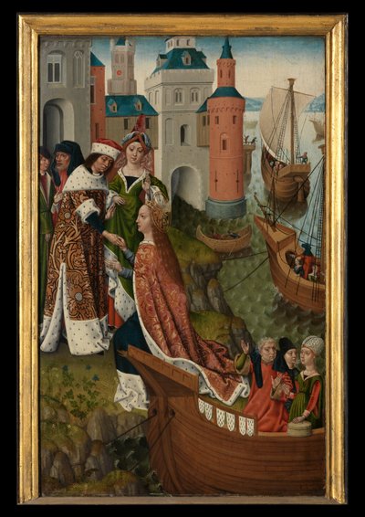 Panel aus der Legende der Hl. Ursula von Master of the Legend of St. Ursula