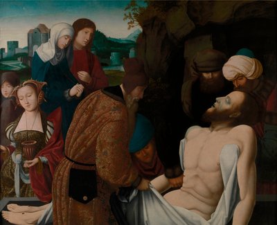 Die Grablegung von Master of the Mansi Magdalen