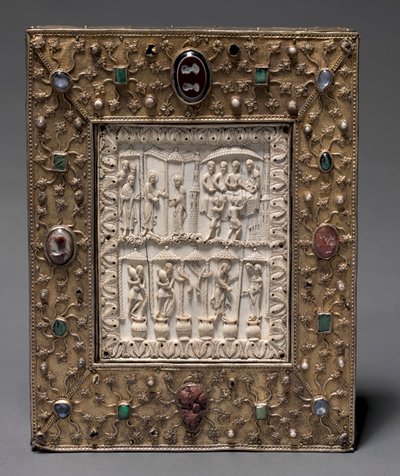 Reliquiar in Buchform, ca. 1000 von Master of the Registrum Gregorii