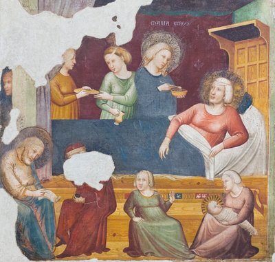Geburt des Täufers von Master of the Urbino Coronation