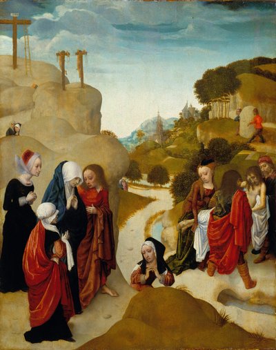 Grablegung Christi von Master of the Virgo Inter Virgines