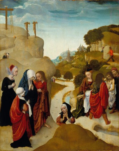 Grablegung Christi von Master of the Virgo Inter Virgines
