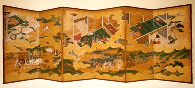 Geschichten von Genji, ca. 1650 von Matabei Iwasa