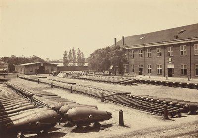 Ansichten im Marinearsenal, Washington, D.C., Juni von Mathew B. Brady