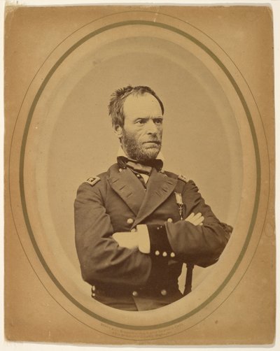 William Tecumseh Sherman von Mathew B. Brady