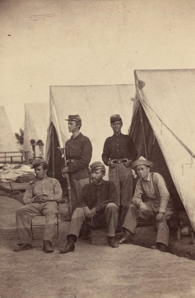 Lagerszene, 1862 von Mathew Brady
