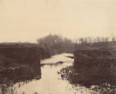 Ruinen der Steinbrücke - Bull Run, 1862 von Mathew Brady