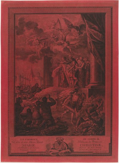 Gnade von Kaiser Joseph II. an die Protestanten, 1783 von Mathias de Sallieth