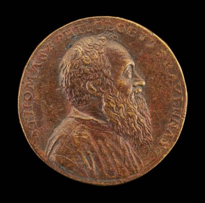 Tommaso Rangone, 1493-1577, Arzt von Ravenna [Vorderseite], 1562 von Matteo Pagani