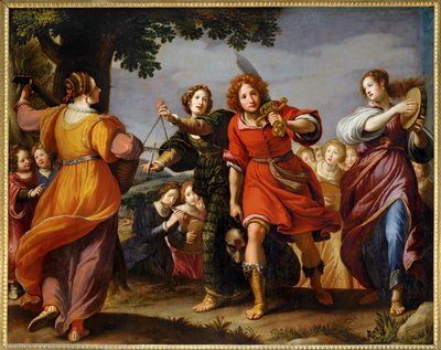 Der Triumph Davids von Matteo Rosselli