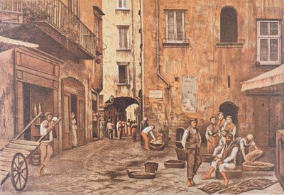 Italien, Neapel, Piazzetta di Porto von Matteo Zampella von Matteo Zampella