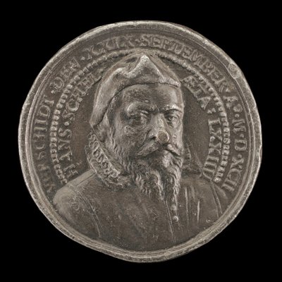 Hans Schel, 1518-1592, Patrizier von Nürnberg [Vorderseite] von Matthäus Carl