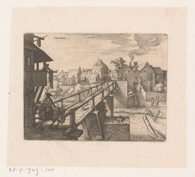Ansicht von Charenton-le-Pont von Matthäus Merian (I)