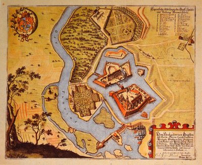 Bremervörde, Niedersachsen, Deutschland von Matthaus Merian