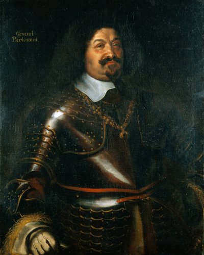 Porträt von Prinz Octavio Piccolomini 1599-1656, Herzog von Amalfi, 1649 von Matthaeus Merian the Younger