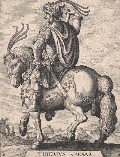 Tafel 3: Kaiser Tiberius zu Pferd, aus 