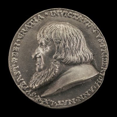 Friedrich der Ältere, 1460-1536, Markgraf von Brandenburg-Ansbach 1486 [Vorderseite], 1528 von Matthes Gebel
