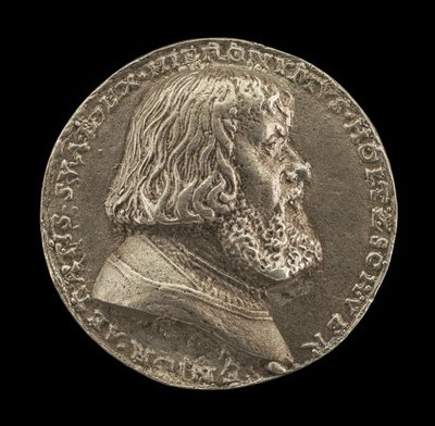 Hieronymus Holzschuher, Patrizier von Nürnberg [Vorderseite], 1529 von Matthes Gebel