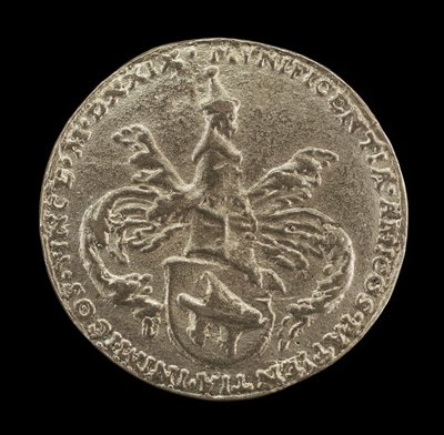 Wappen, Kamm und Helmzier von Matthes Gebel