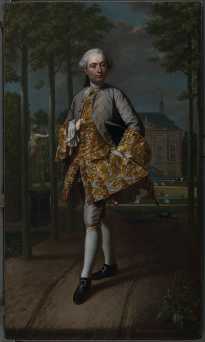 Porträt von Gerard Cornelis van Riebeeck von Mattheus Verheyden