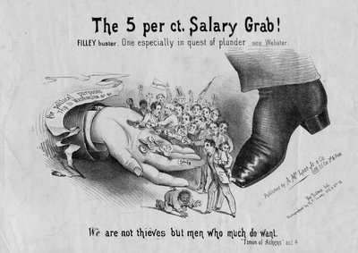 Der 5-Prozent-Gehaltserhöhung!, veröffentlicht von A. McLean Jr., St. Louis, ca. 1873 von Matthew Hastings
