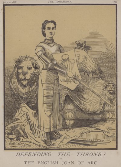 Verteidigung des Throns! oder, Die englische Jeanne d