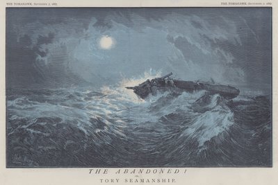 Die Verlassenen! oder Tory-Seemannschaft (Farblithografie) von Matthew
