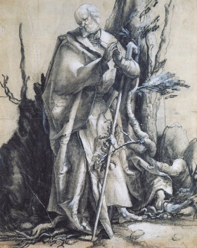 St. Johannes im Wald (ca. 1515) von Matthias (c.1480 1528) Grunewald